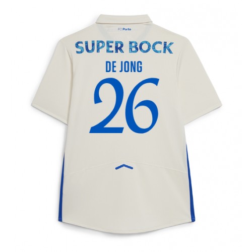 Stroje piłkarskie Porto Luuk de Jong #26 Koszulka Trzeciej 2025-26 Krótki Rękaw